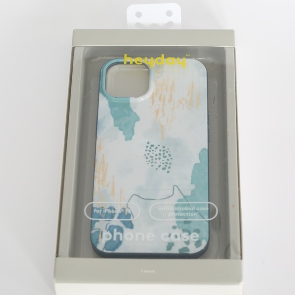 Heyday iPhone 13 Cell Phone Blue Abstract Case - Picture 2 of 4
